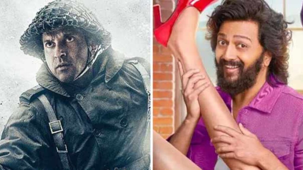 120 bahadur vs mastiii 4 box office collection review 120 Bahadur vs Mastiii 4 Box Office Collection Day 1: किसने मारी बाज़ी और कौन हुआ फेल?